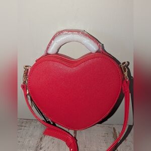 "Like Dreams" Red Heart Breaker Crossbody Bag